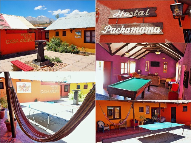 BarfussUmDieWelt-Der-Herzensschritt-Chile-Putre-Hostel-Pachamama-Springbrunne-Tischtennisplatte-Hängematte-Vulkan-barfuß